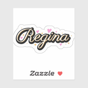 Regina name cute design