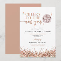 REGINA Rose Gold Disco New Year's Eve Party