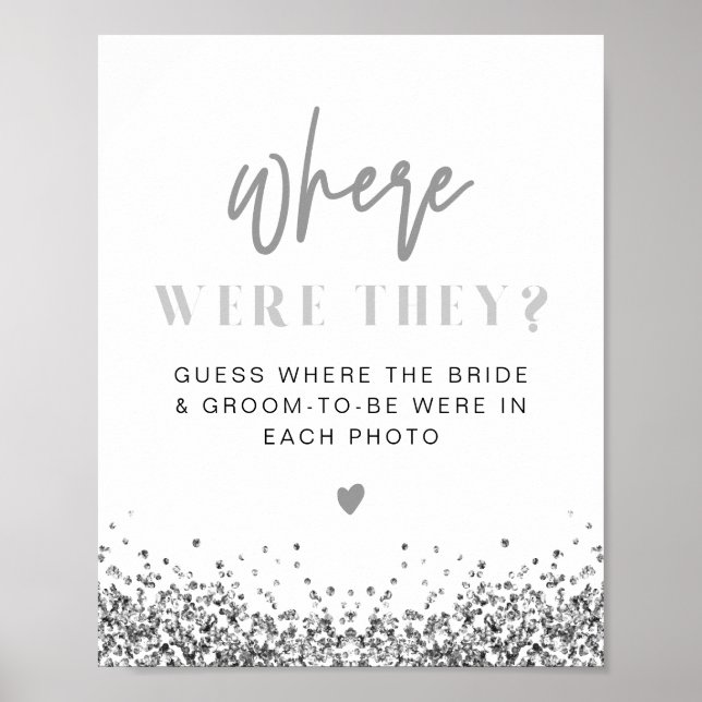 REGINA Silver Sequins Disco Where Were They Sign (Front)