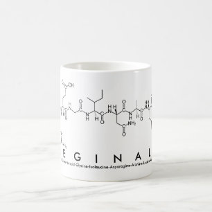 Reginald peptide name mug