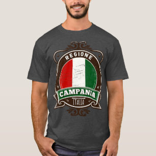 Region Campania Italia Original Retro Design T-Shirt