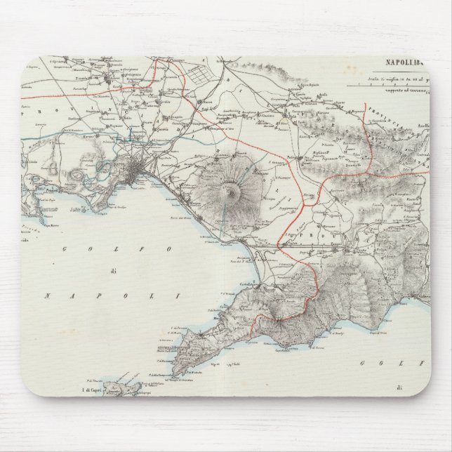 Region of Naples Italy Mouse Pad (Front)