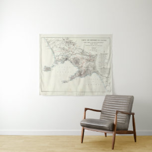 Region of Naples Italy Tapestry