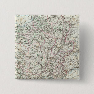 Region of Paris France 15 Cm Square Badge