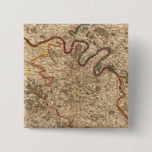 Region of Paris France 2 15 Cm Square Badge