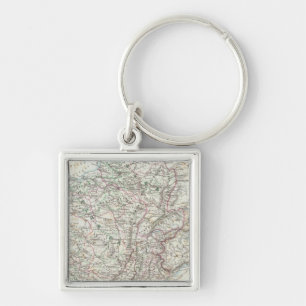 Region of Paris France Key Ring