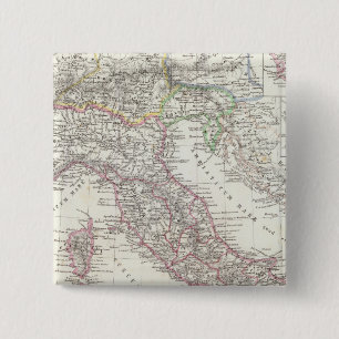 Region of Rome Italy 15 Cm Square Badge