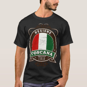 Region Toscana Italia Original Retro Design T-Shirt