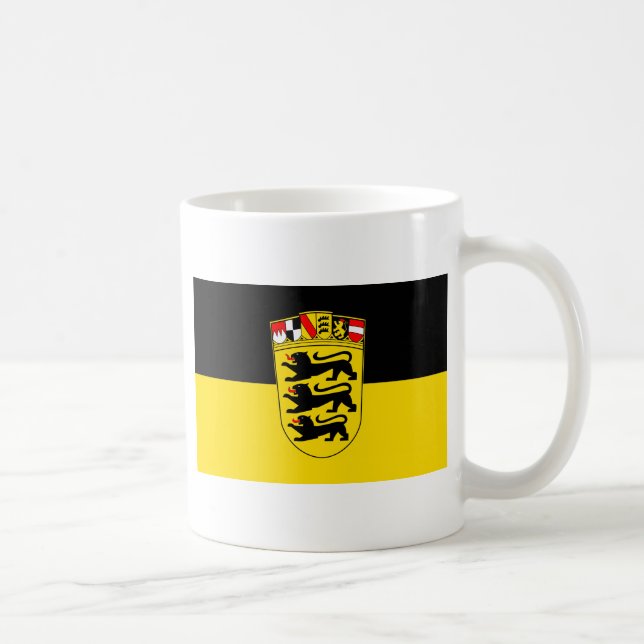 regional flag of Baden-Württemberg Coffee Mug (Right)