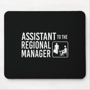 Regional Manager Istant The Office Fathers Day Mouse Pad