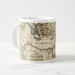 Regions, places in the New Testament Large Coffee Mug