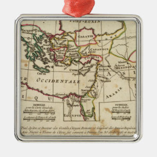 Regions, places in the New Testament Metal Tree Decoration