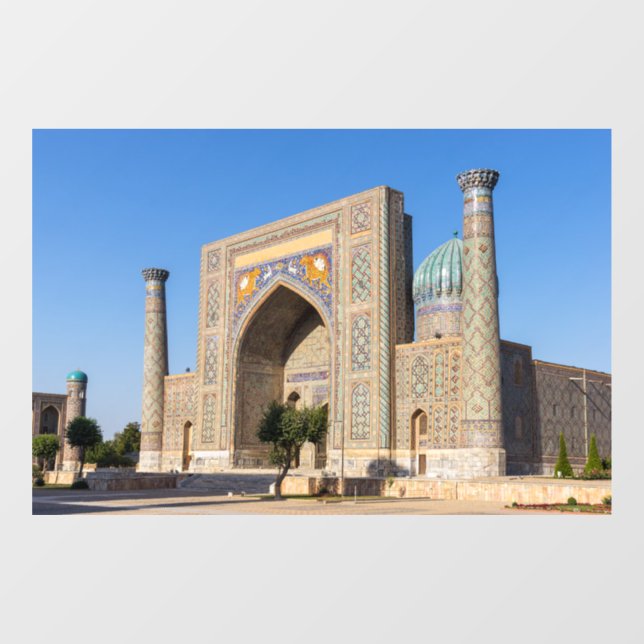 Registan square at sunset - Samarkand, Uzbekistan (Sheet)