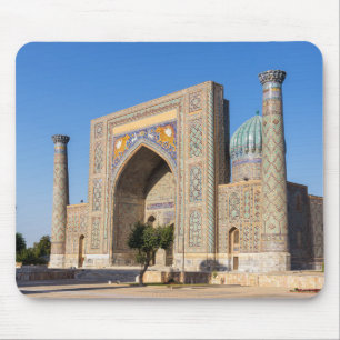 Registan square at sunset - Samarkand, Uzbekistan Mouse Pad