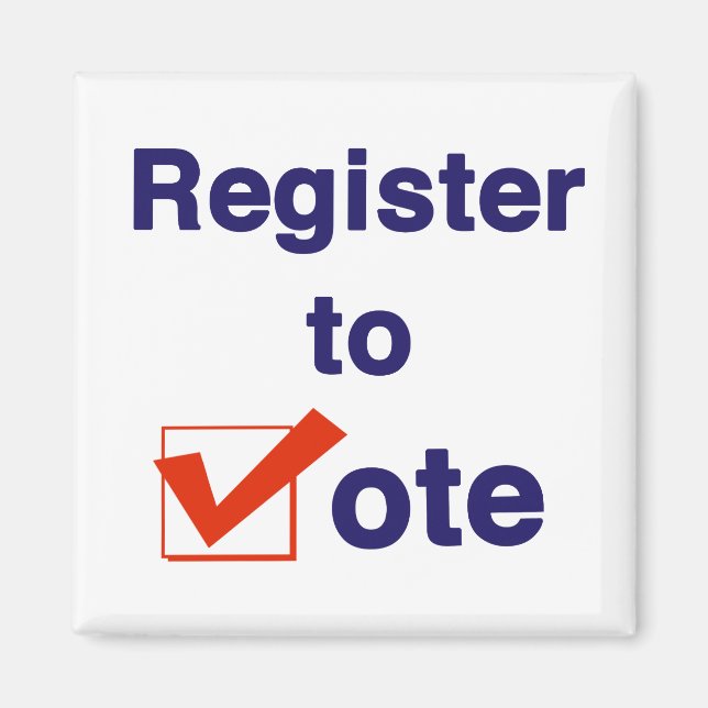Register To Vote 2022 Magnet (Front)
