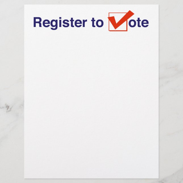 Register To Vote 2024 (Front)