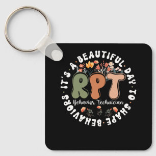 Registered Behavior Technician RBT Behavior Therap Key Ring