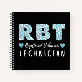 Registered behaviour technician ABA Therapist Notebook