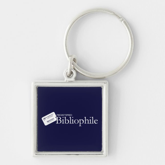 Registered Bibliophile Key Ring (Front)