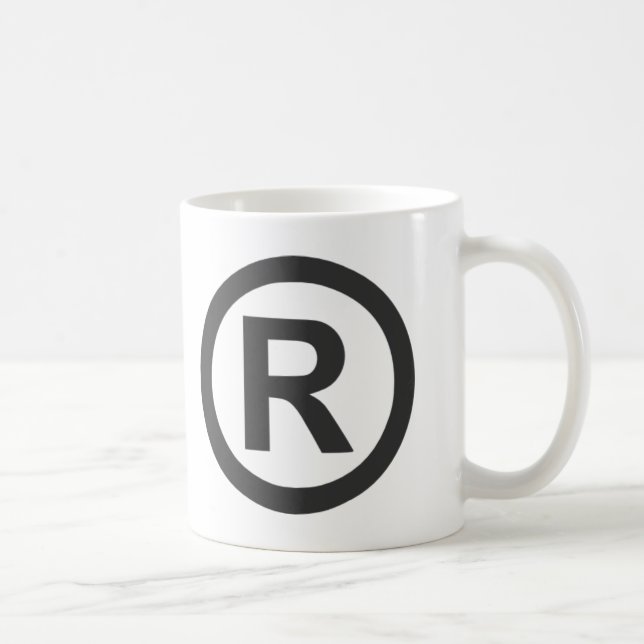 Registered Coffee Mug (Right)