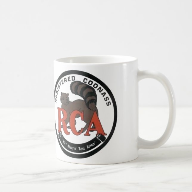 Registered CoonAss Coffee Mug (Right)