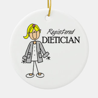 Registered Dietician Ceramic Ornament
