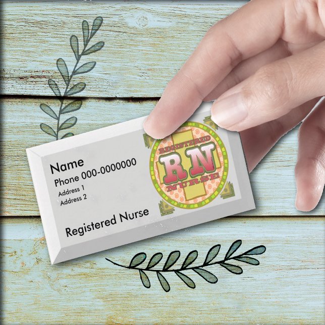 Registered Nurse Business Card (Creator Uploaded)