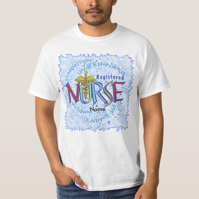 Registered Nurse Caduceus T-Shirt (Front)