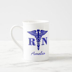 Registered-nurse-doctor-gifts-medical-women -  bone china mug