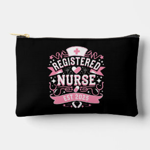 Registered Nurse Est 2025 Nursing Student Accessory Pouch