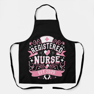 Registered Nurse Est 2025 Nursing Student Apron