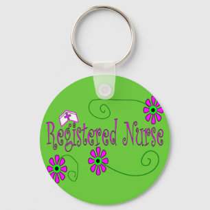 Registered Nurse gifts-- Key Ring
