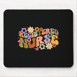 Registered Nurse Groovy RN Nursing Life Mouse Pad