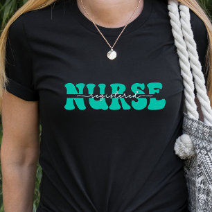 Registered Nurse  Handwritten Script  T-Shirt