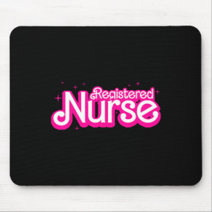 Registered Nurse Healthcare Hospital Nurse Rn Staf Mouse Pad