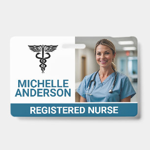 Registered Nurse   Hospital ID Badge