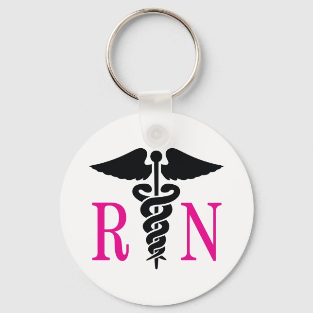 Registered Nurse Key Ring (Front)