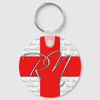 Registered nurse keychain