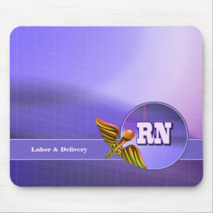 Registered Nurse   Labour & Delivery  Mouse Pad