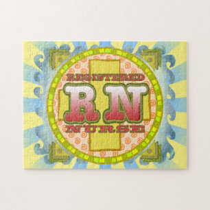 Registered Nurse Motto Jigsaw Puzzle