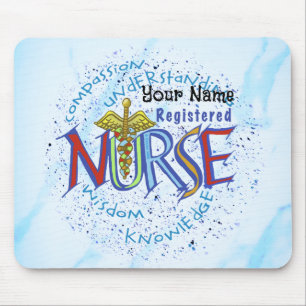 Registered Nurse Motto  mouse pad