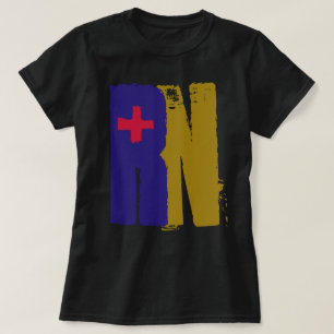 Registered Nurse purpleRedCross T-Shirt