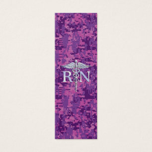 Registered Nurse RN Caduceus on Pink Camo