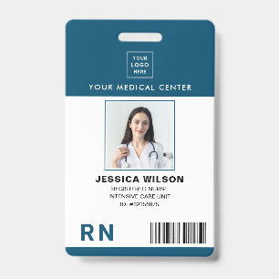 Registered Nurse RN Medical ID Badge