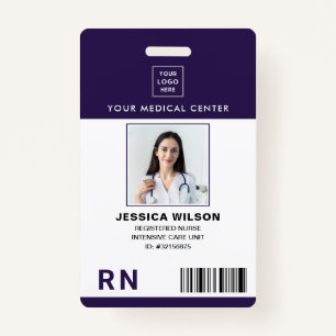 Registered Nurse RN Medical ID Badge