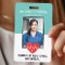 Registered Nurse RN Medical Teal Photo ID Work
