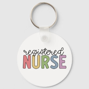 Registered Nurse RN Nurse Graduation Key Ring