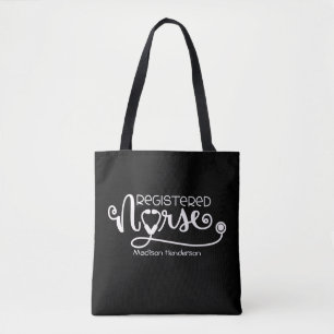  Registered Nurse Stethoscope (RN)Personalized   Tote Bag