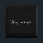 Registered Partnership Request Gift Box<br><div class="desc">Experience the love and unique atmosphere of a call with our registered partnership search box, designed for proposals that want to take a next step. This stylish black, white-letter, mahol-wooden box carries the meaningful question: "Sign me?" Not only is it a wonderful symbol for the moment of the invitation, but...</div>