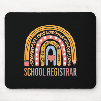 Registrar 100th Day Of School Recorder  Mouse Pad